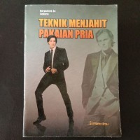 Image of Teknik Menjahit Pakaian Pria